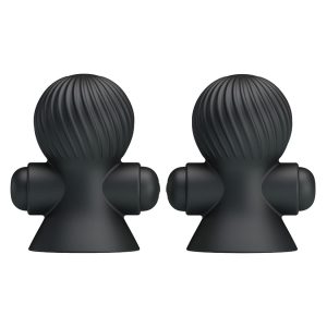 Pretty Love Rechargeable Nipple Suckers-Black