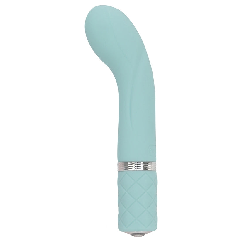 Pillow Talk Racy Mini Massager-Teal 5 - Image 2