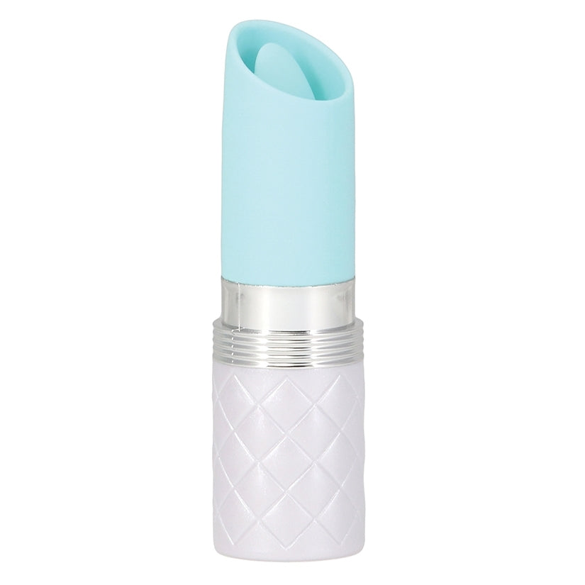 Pillow Talk Lusty Flickering Massager-Teal - Image 2