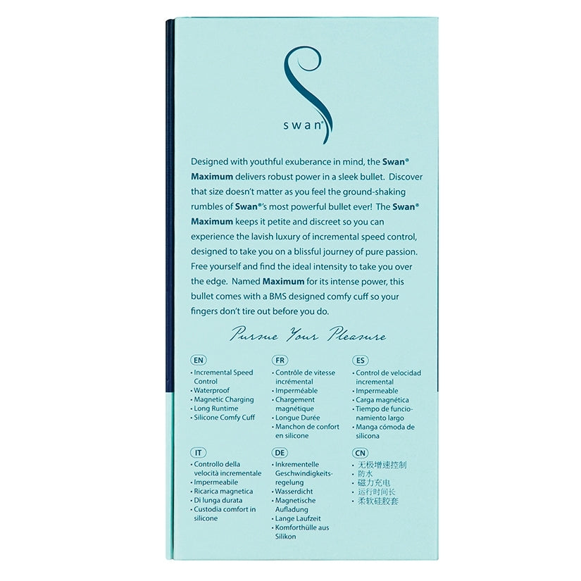 Swan Maximum Rechargeable Bullet-Blue - Image 4