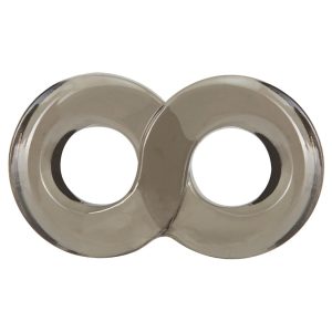 Stay Hard Cock Ring and Ball Strap-Black
