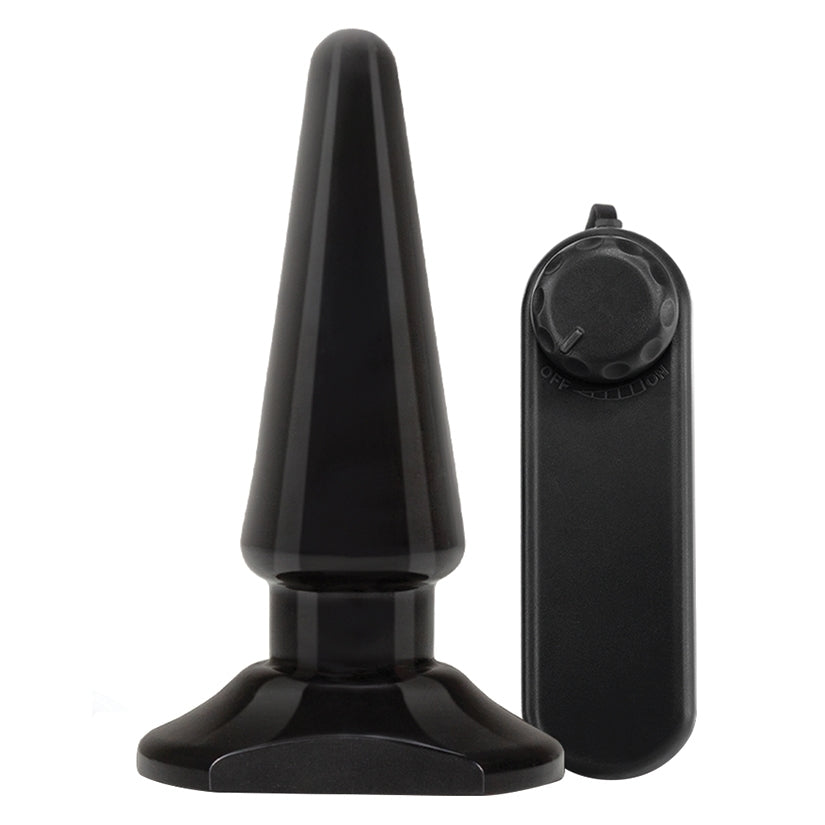 Anal Adventures Basic Vibrating Anal Pleaser Black - Image 2