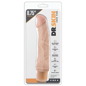 Dr. Skin Cock Vibe 6-Vanilla 8.5