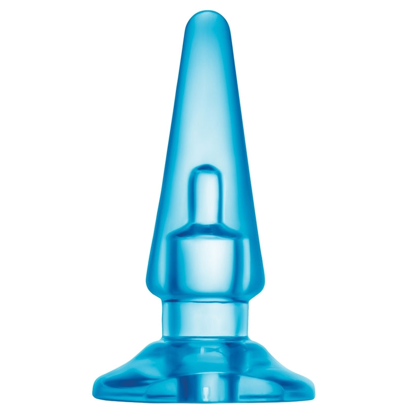 B Yours. Basic Anal Plug-Blue - Image 2