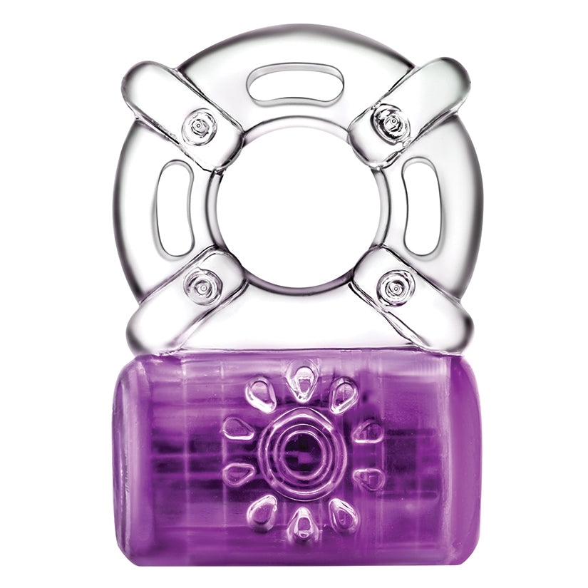 Play With Me Pleaser Rechargeable C-Ring-Purple - Image 2