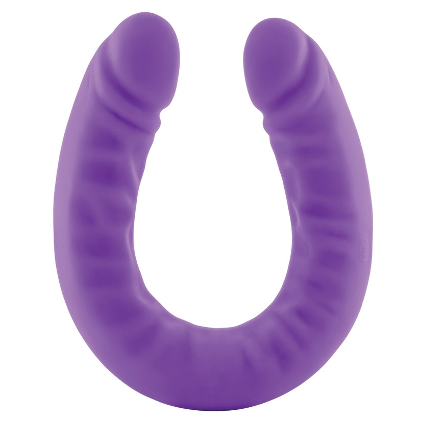 Ruse Silicone Slim Double Dong-Purple 18 - Image 2