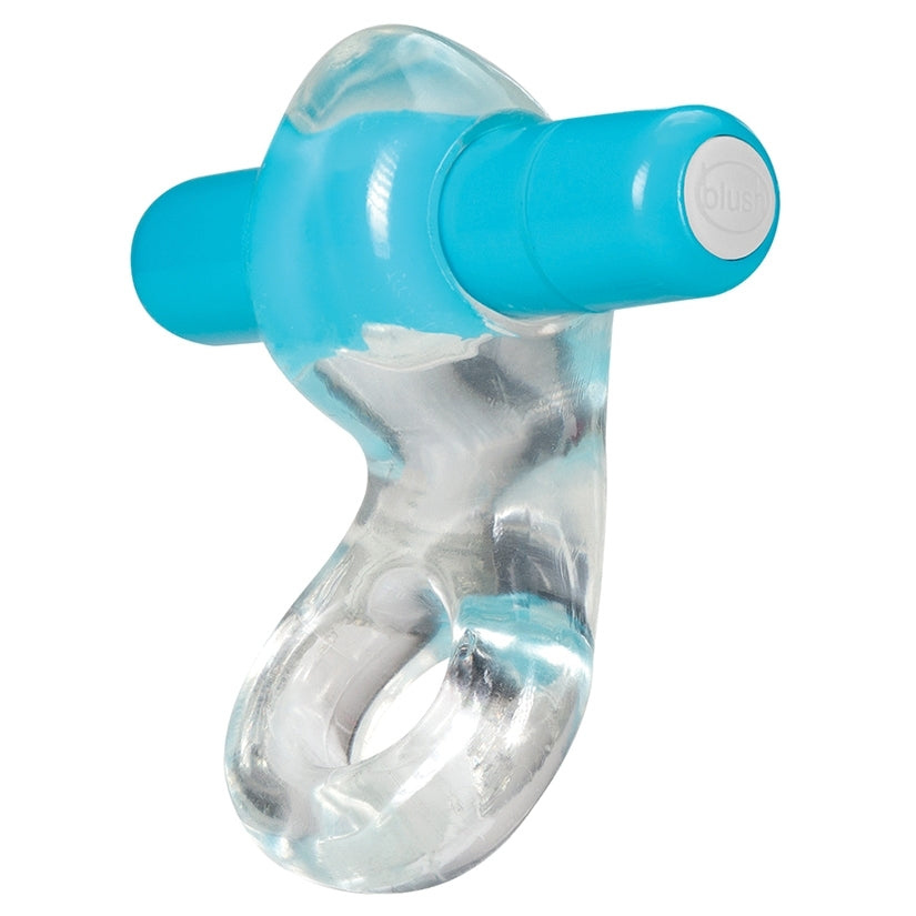 Play with Me Delight Vibrating C-Ring-Blue - Image 2