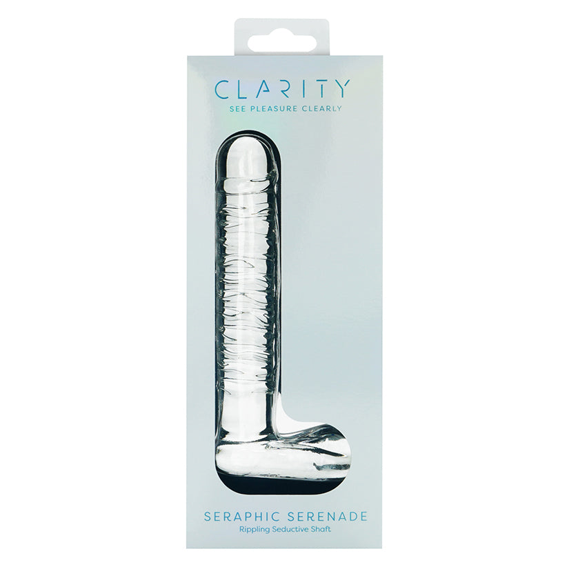 Clarity Glass Dildo Seraphic Serenade