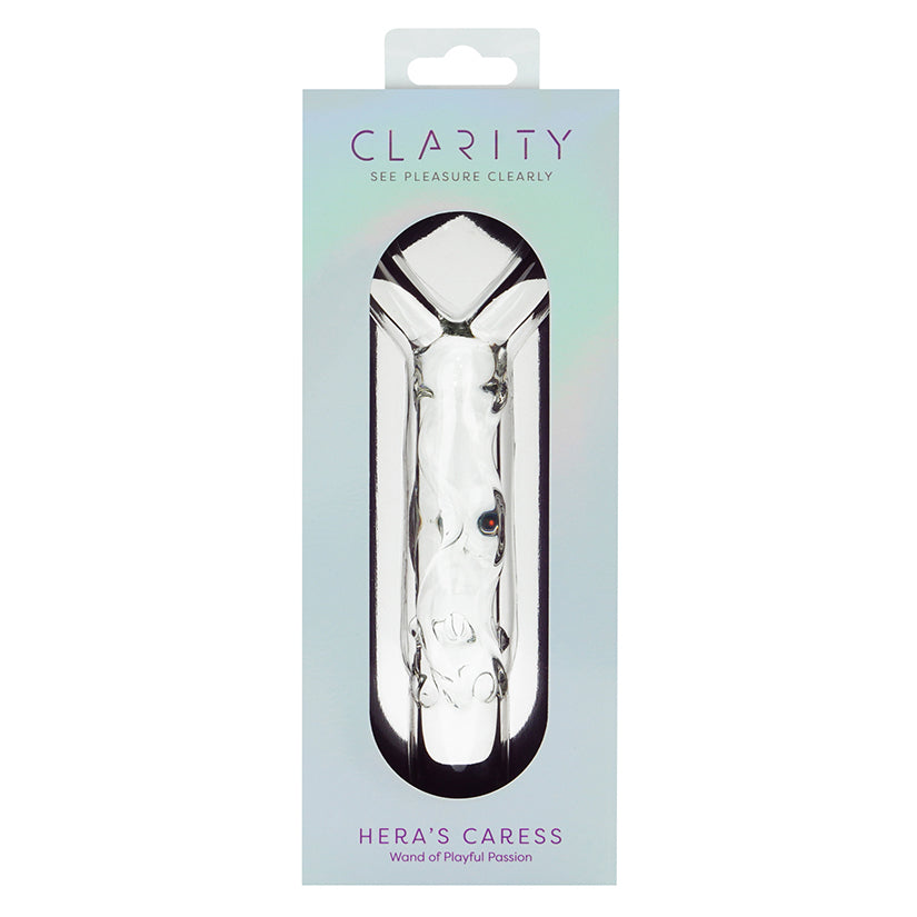Clarity Glass Dildo Hera’s Caress