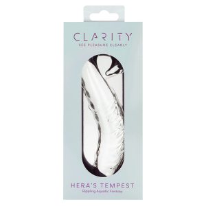 Clarity Glass Dildo Hera’s Tempest