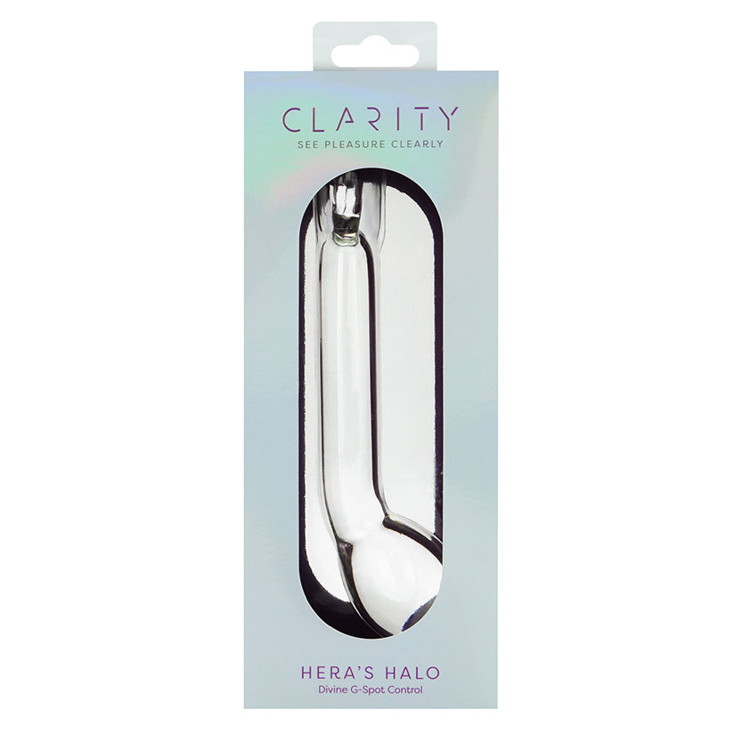 Clarity Glass Dildo Hera’s Halo