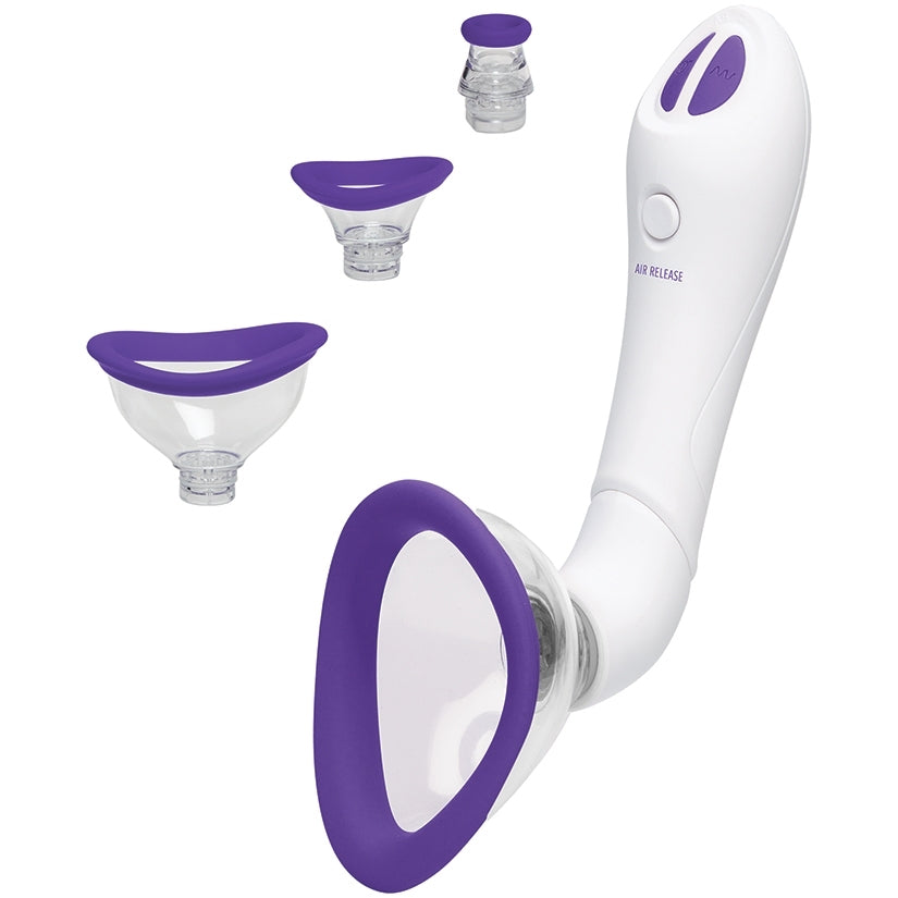 Bloom Rechargeable Intimate Body Pump-Purple - Image 2