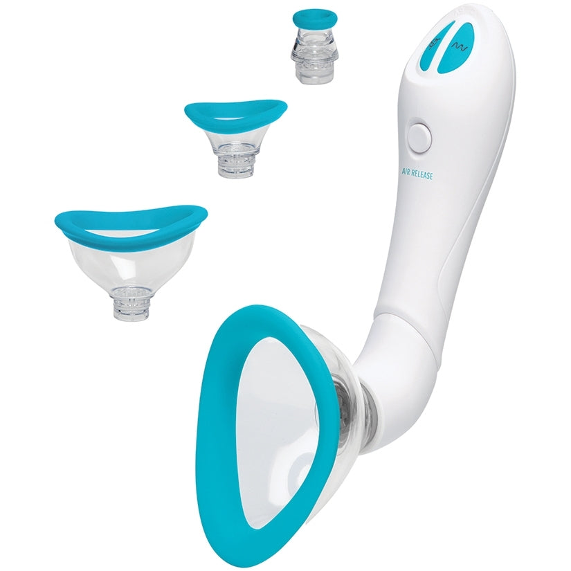 Bloom Rechargeable Intimate Body Pump-Blue - Image 2