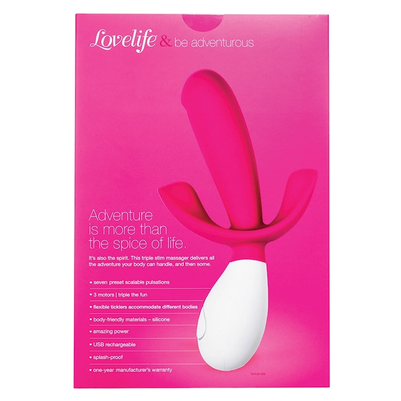 OhMiBod Lovelife Adventure-Pink - Image 3