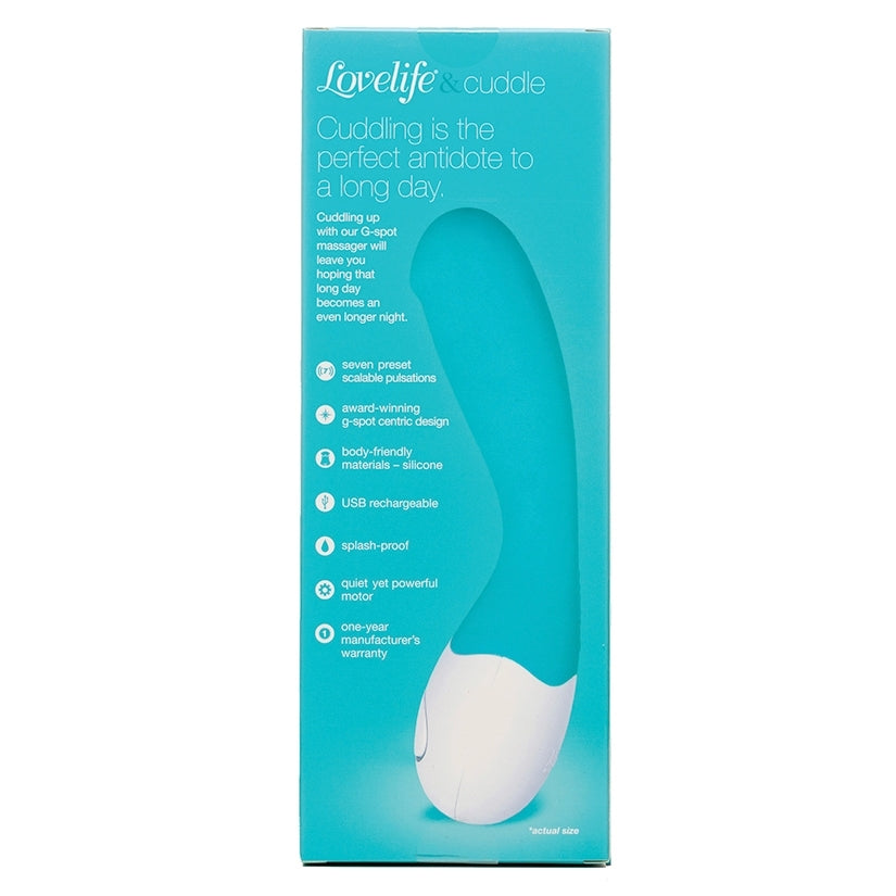 OhMiBod Lovelife Cuddle-Turquoise - Image 3