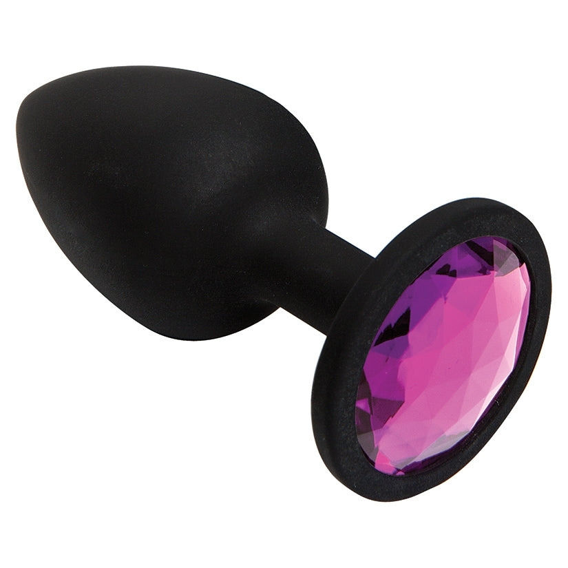 Booty Bling Silicone Plug Small-Pink - Image 3