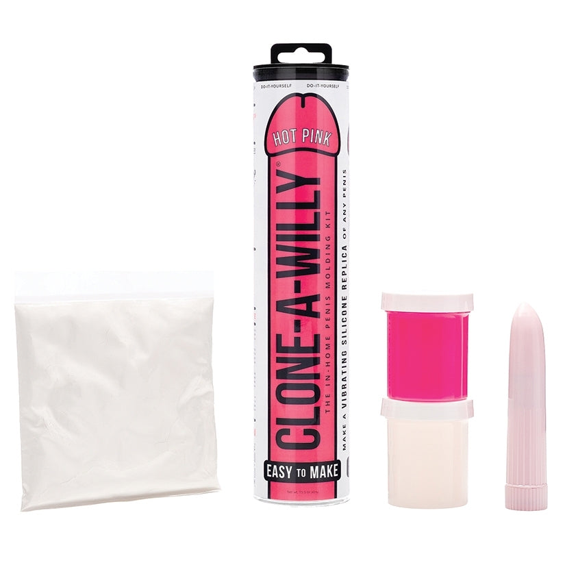 Clone-A-Willy Vibe Kit-Hot Pink - Image 2