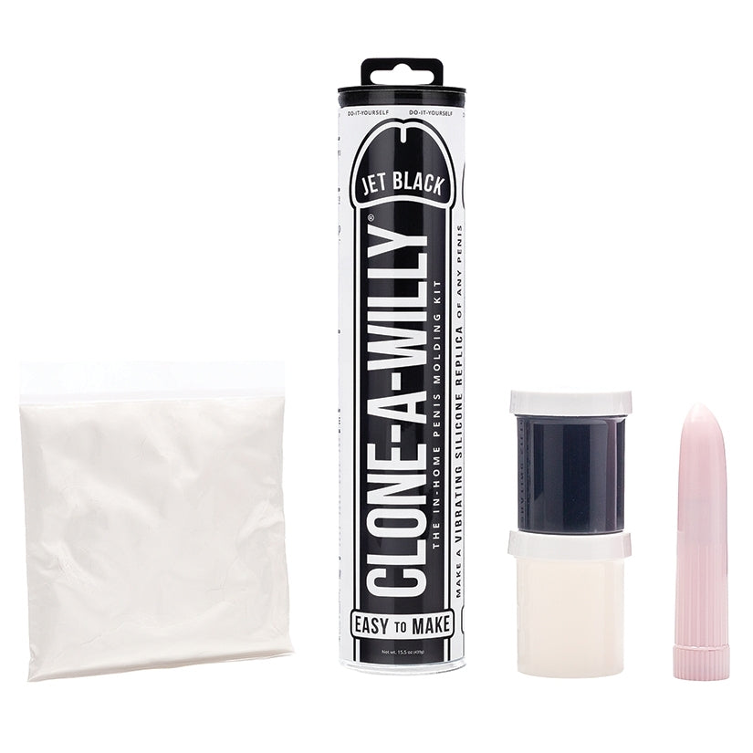 Clone-A-Willy Vibe Kit-Jet Black - Image 2