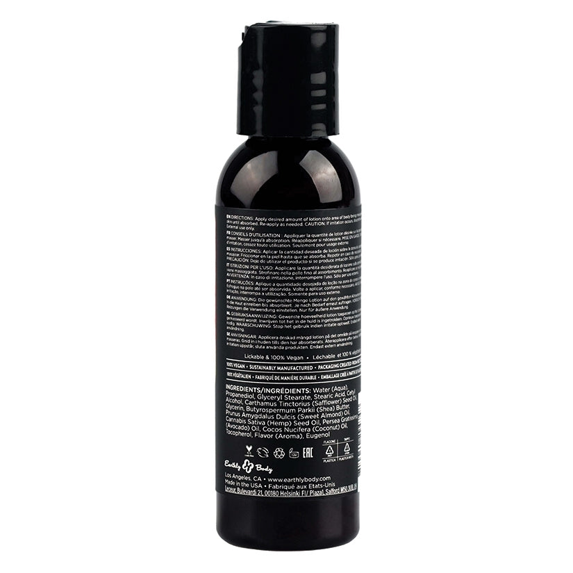 Earthly Body Edible Massage Lotion-Watermelon 2oz - Image 2