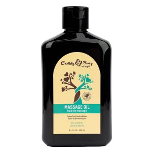 Earthly Body at Night Aphrodisiac Collection Massage Oil-Sea Jasmine 8.4oz