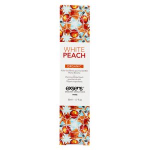 Exsens Organic Warming Gourmet Massage Oil-White Peach Organic 1.7oz