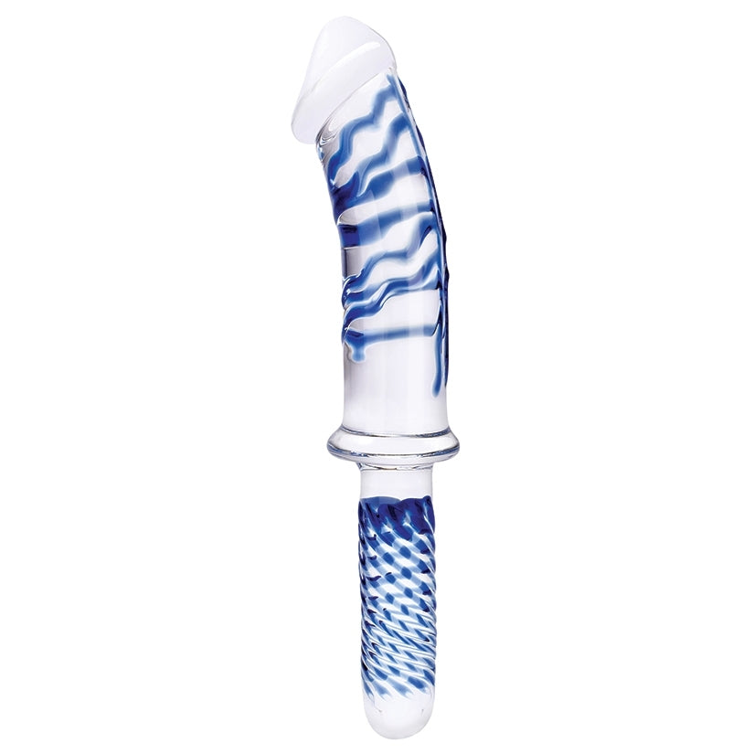 Glas Realistic Double Ended Glass Dildo with Handle 11 - Image 2