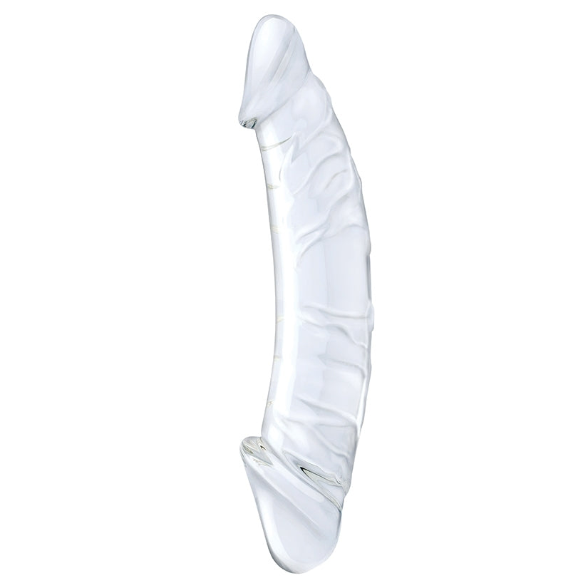 Glas Girthy Realistic Glass Double Dong 10.5 - Image 2