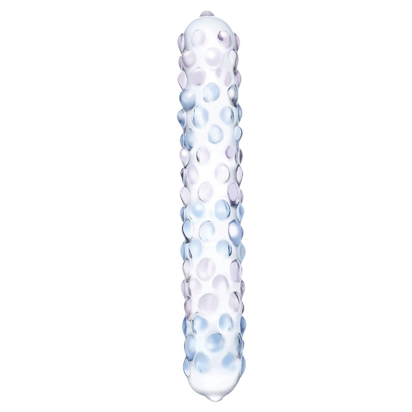 Glas Purple Rose Nubby Dildo - Image 2