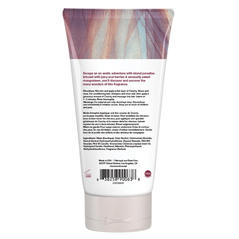Coochy Shave Cream-Island Paradise 3.4oz - Image 2