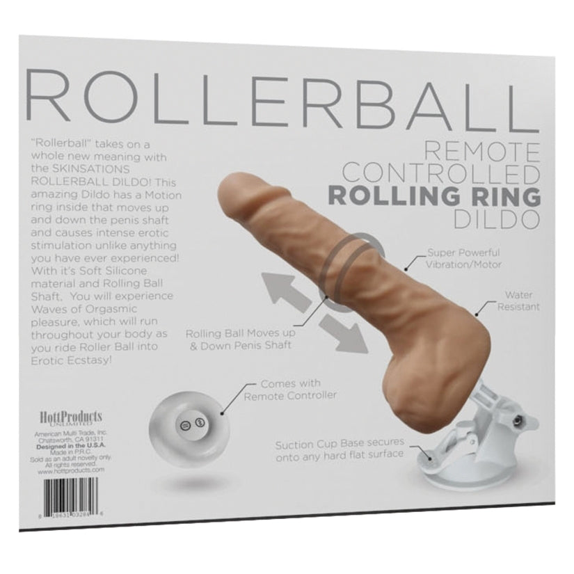 Rollerball Dildo w/ Suction Cup Base - Image 3