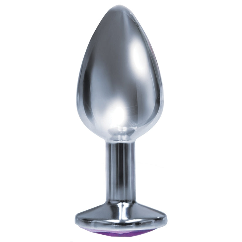 The 9's The Silver Starter Bejeweled Plug-Violet - Image 2
