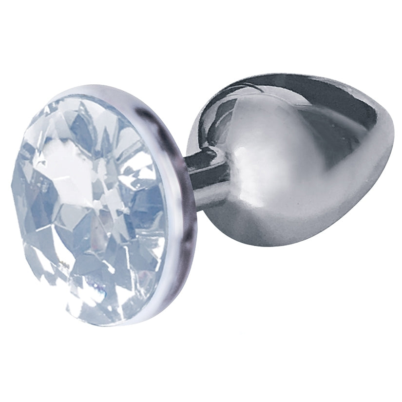 The 9's The Silver Starter Bejeweled Plug-Diamond - Image 2