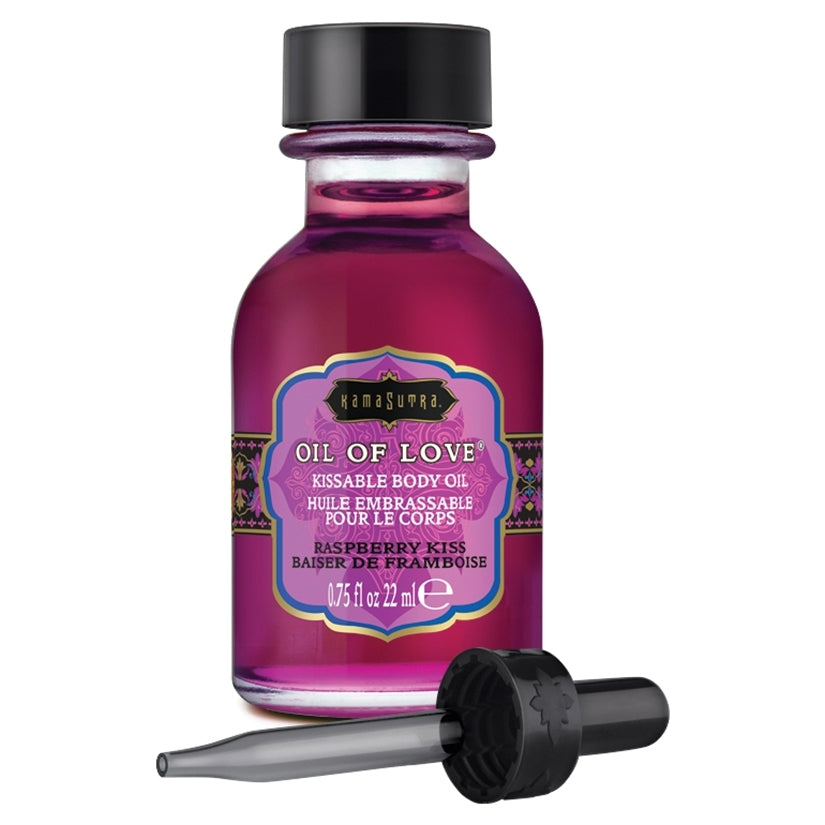 Kama Sutra Oil of Love-Raspberry Kiss .75oz - Image 2
