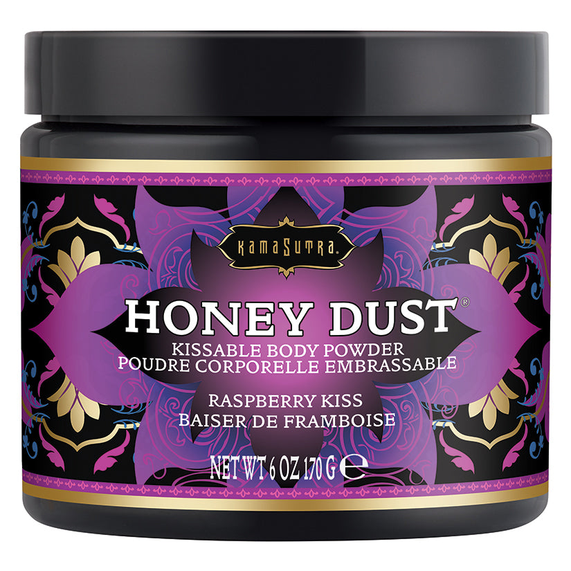 Kama Sutra Honey Dust-Raspberry Kiss 6oz (Extended Manufacturer Backorder)