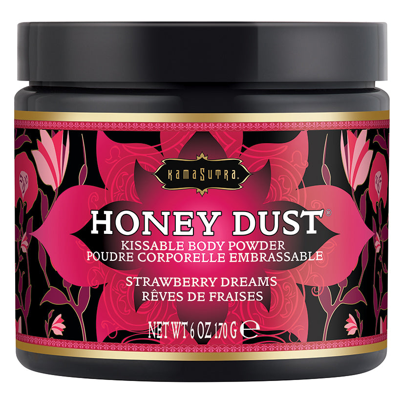 Kama Sutra Honey Dust-Strawberry Dreams 6oz