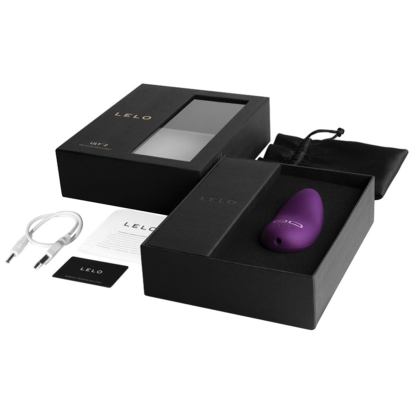 Lelo Lily 2-Plum (Bordeaux & Chocolate Scent) - Image 2
