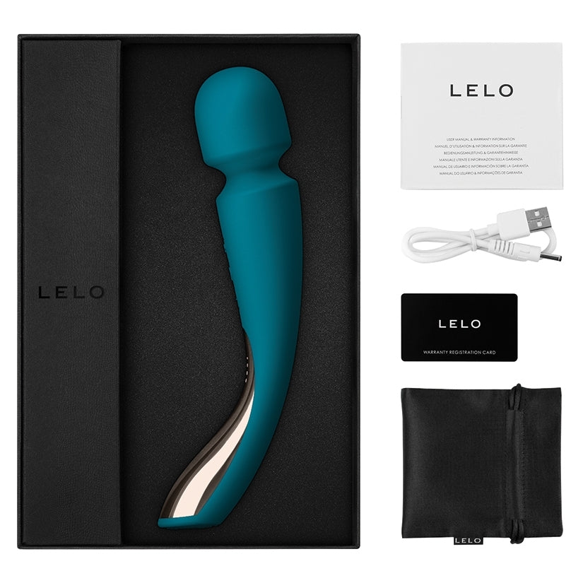 Lelo Smart Wand 2 Medium-Ocean Blue - Image 3