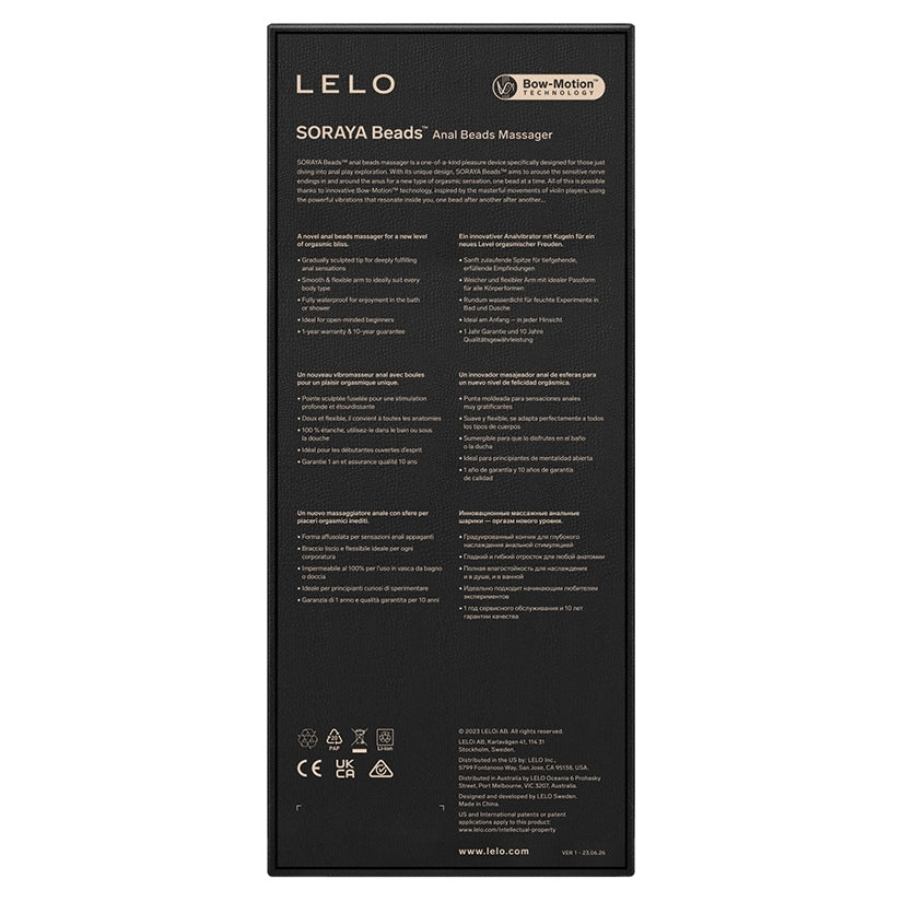 Lelo Soraya Beads-Black - Image 4