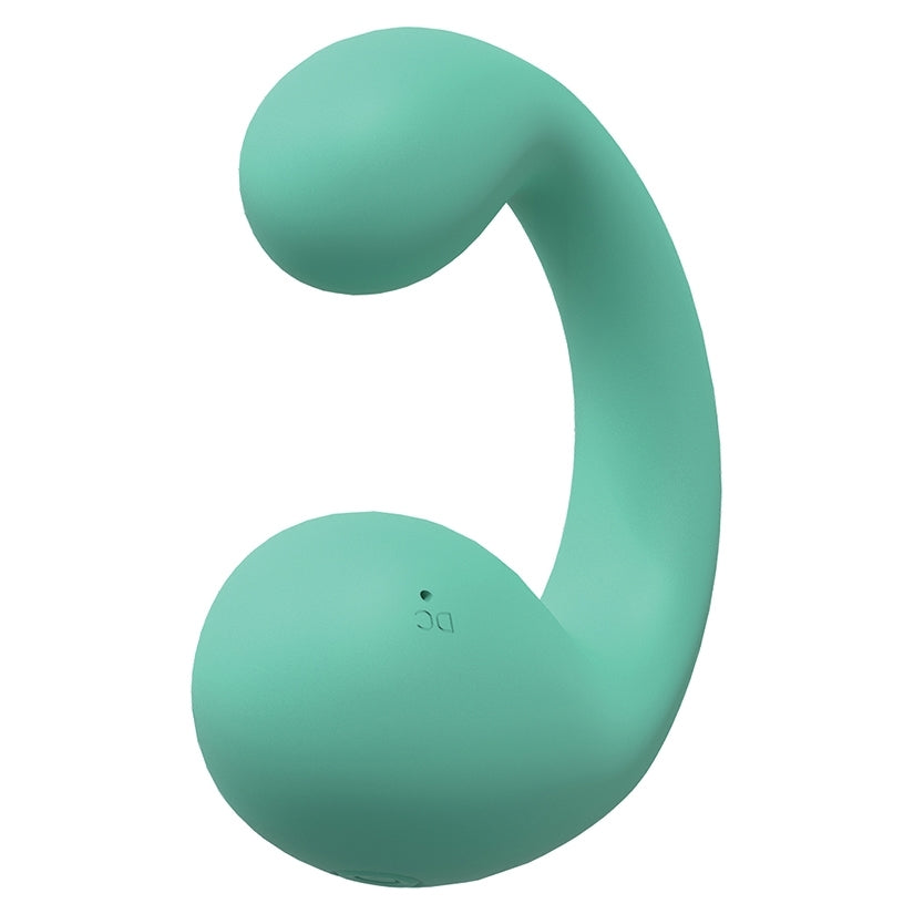 Loveline Playful 10 Speed Dual Motor Vibe-Green - Image 2