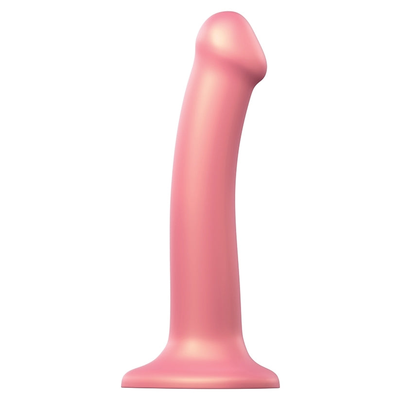 Strap On Me Mono Density Dildo Metallic-Vieux Rose - Image 2