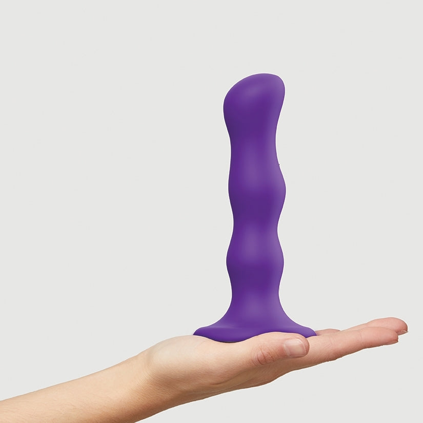 Strap On Me Geisha Dildo with Balls-Purple M - Image 2