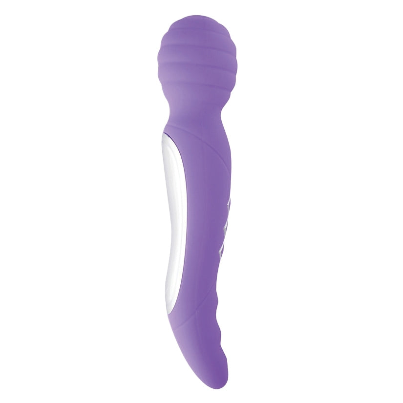 Maia Zoe Twisty Rechargeable Vibrating Wand-Purple - Image 2