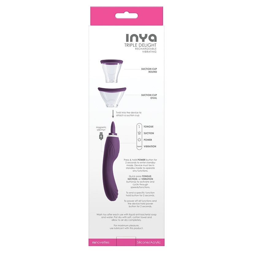 Inya Triple Delight-Purple - Image 3