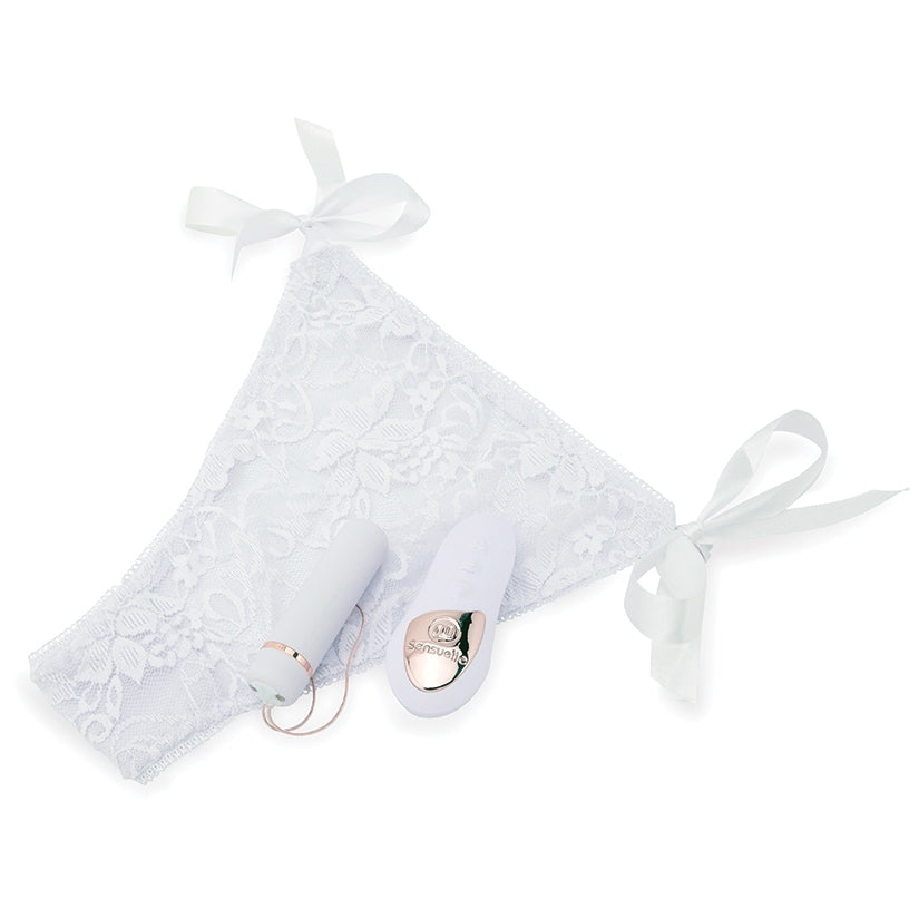 Sensuelle Pleasure Panty-White - Image 2