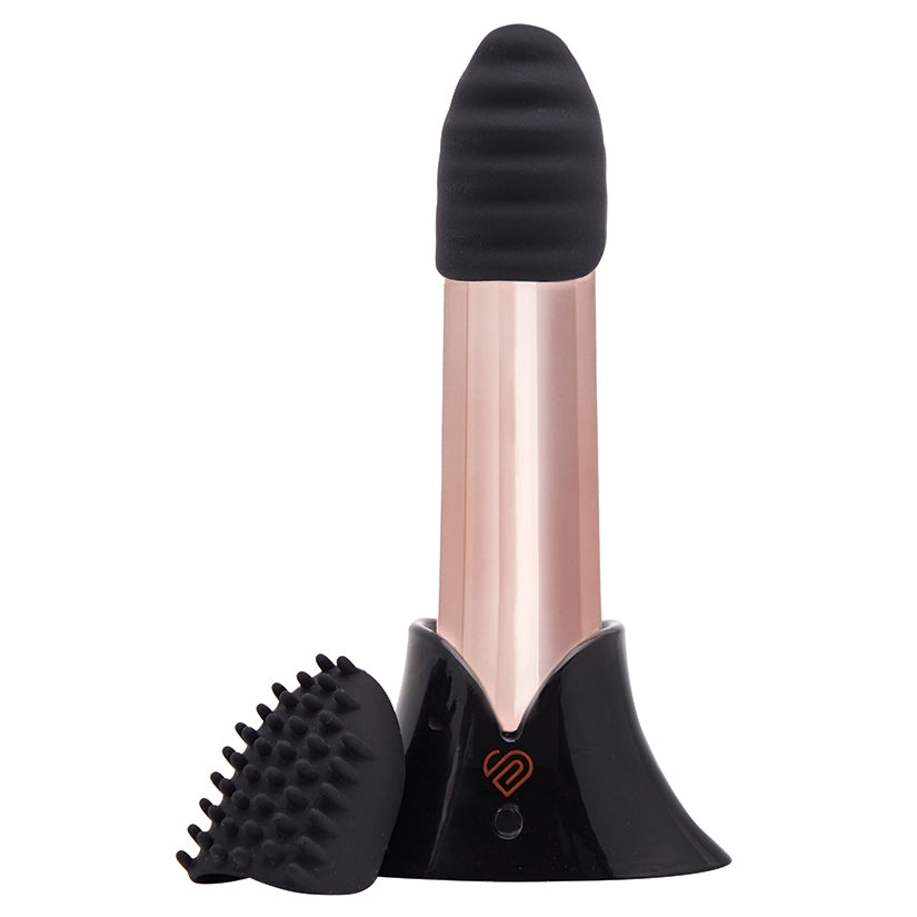 Sensuelle Point Plus 20 Function Bullet & Sleeves-Rose Gold - Image 2