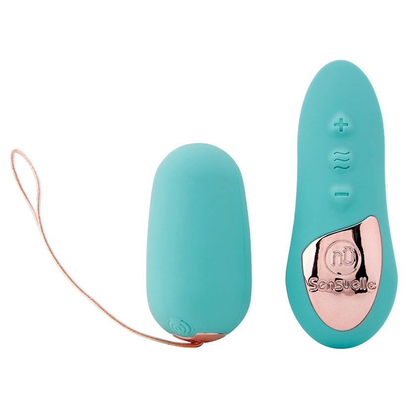 Sensuelle Remote Control 15 Function Petite Egg-T Blue - Image 2