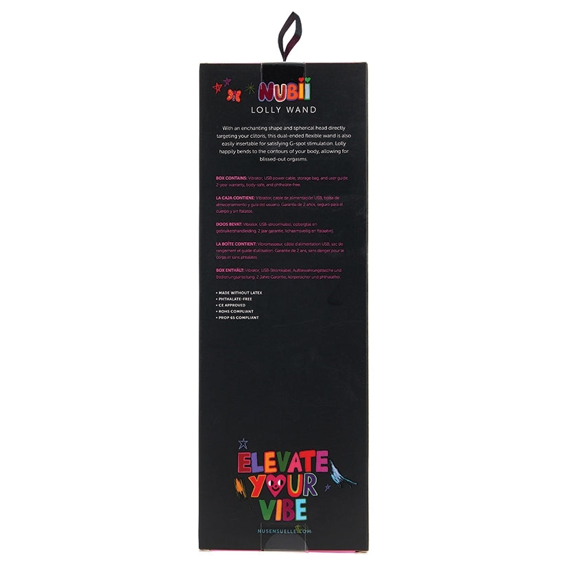 Sensuelle Nubii Lolly Wand-Black - Image 4