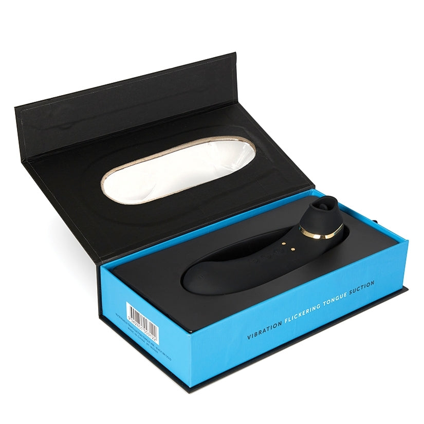 Sensuelle Trinitii 3-in-1 Suction Tongue 18K-Black - Image 3
