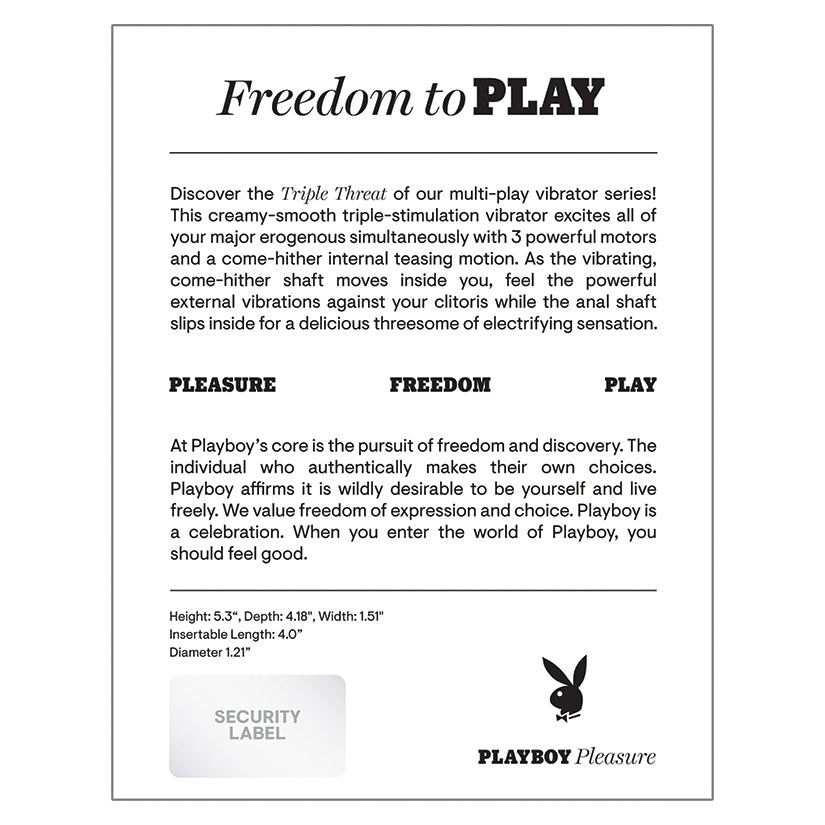 Playboy Triple Threat - Image 2