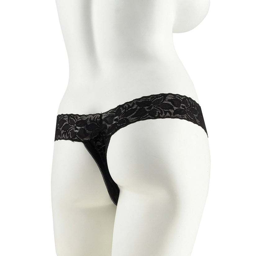 Fetish Fantasy Remote Control Vibrating Panty-Black - Image 4